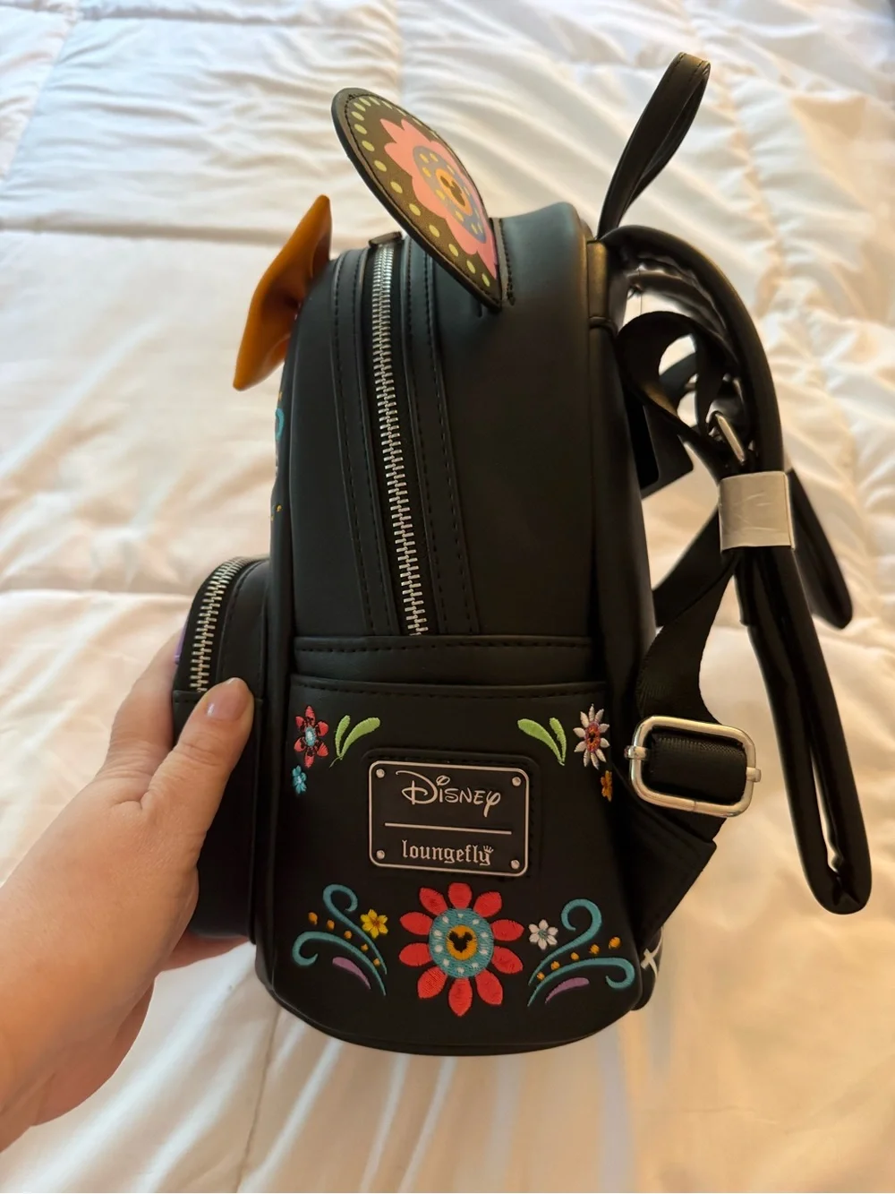 Loungefly Disney’s Minnie Mouse Sugar Skull Backpack